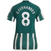 Officiële Voetbalshirt Manchester United B. Fernandes 8 Uit 2023-24 - Dames